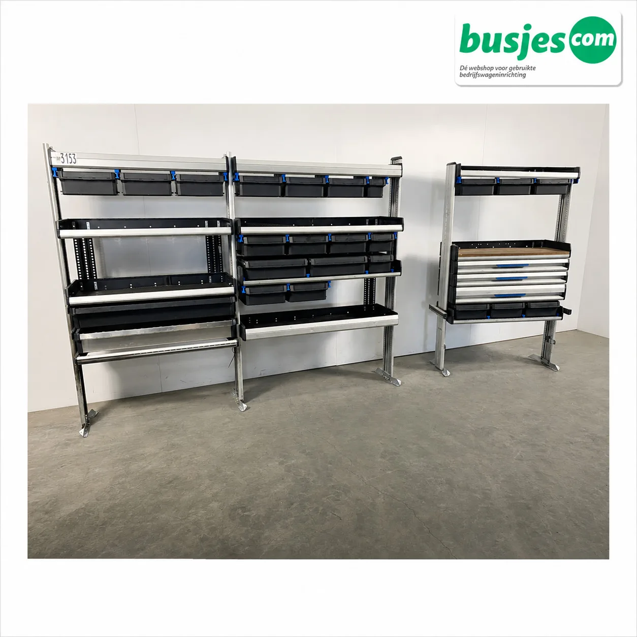 Sortimo SR5 inrichting Crafter Sprinter Master 3153