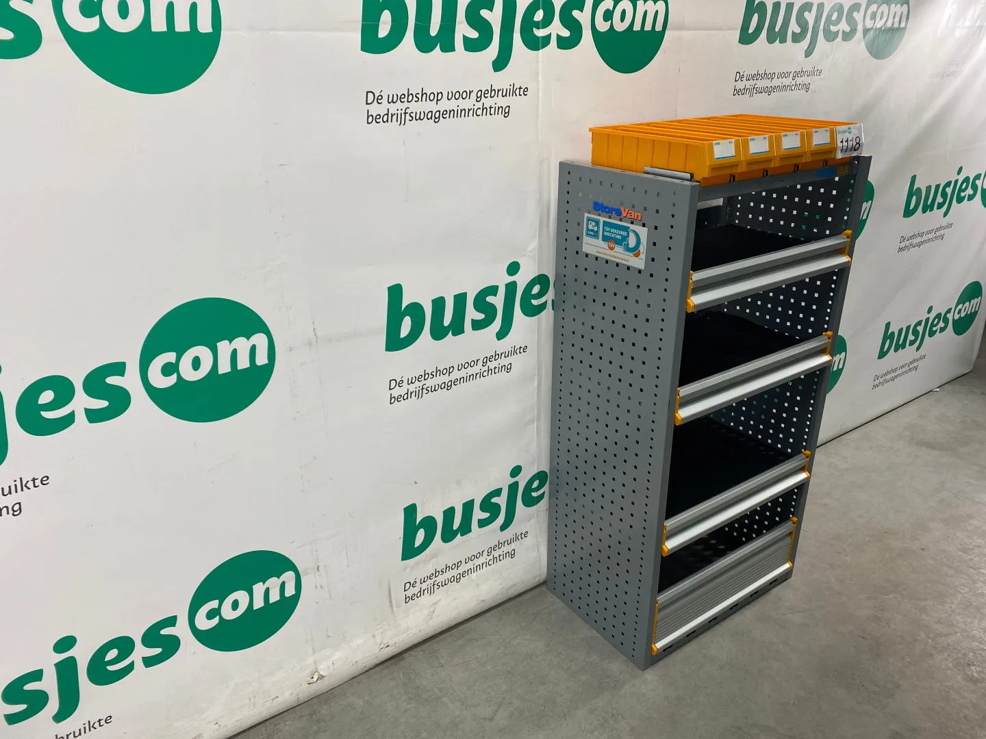 StoreVan Nieuw-Demo bedrijfswageninrichting (nr 1118) - Afbeelding 4