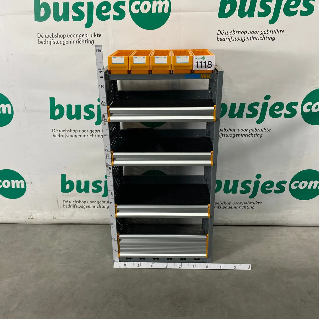 StoreVan Nieuw-Demo bedrijfswageninrichting (nr 1118)