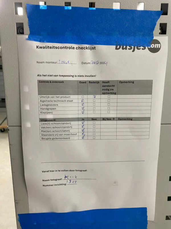 Flexmo gebruikte bus inrichting (nr 1827) - Afbeelding 8
