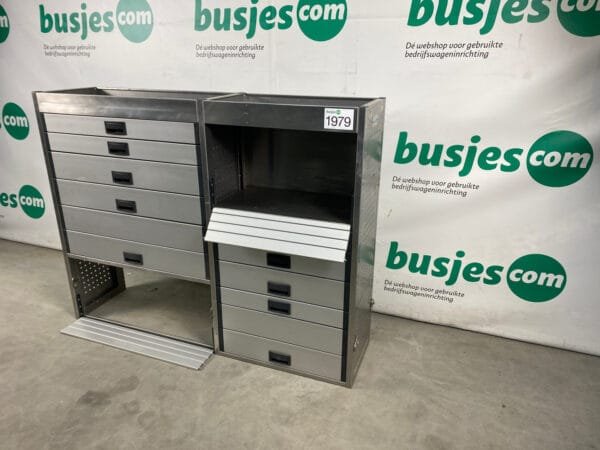 Aluca aluminium gebruikte bedrijfswagen inrichting (nr 1979) - Afbeelding 12