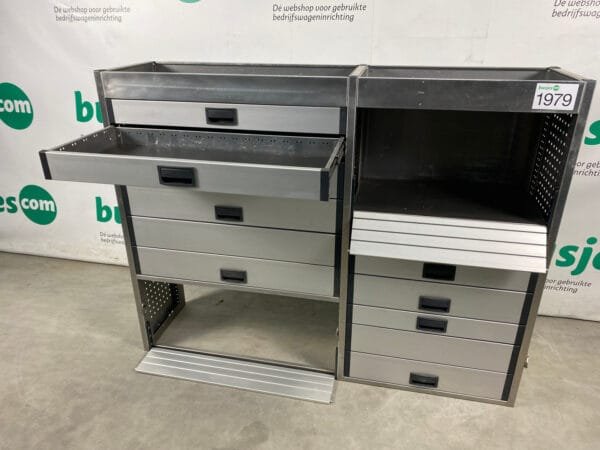 Aluca aluminium gebruikte bedrijfswagen inrichting (nr 1979) - Afbeelding 16