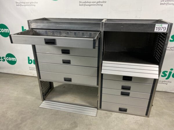 Aluca aluminium gebruikte bedrijfswagen inrichting (nr 1979) - Afbeelding 17