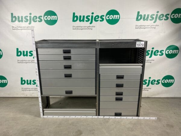 Aluca aluminium gebruikte bedrijfswagen inrichting (nr 1979) - Afbeelding 2