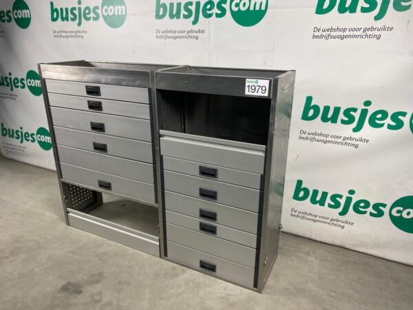 Aluca aluminium gebruikte bedrijfswagen inrichting (nr 1979) - Afbeelding 5