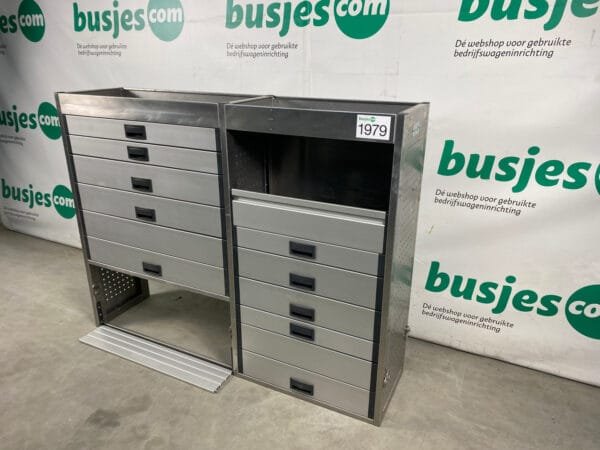 Aluca aluminium gebruikte bedrijfswagen inrichting (nr 1979) - Afbeelding 6