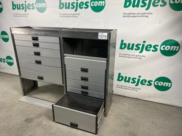 Aluca aluminium gebruikte bedrijfswagen inrichting (nr 1979) - Afbeelding 7