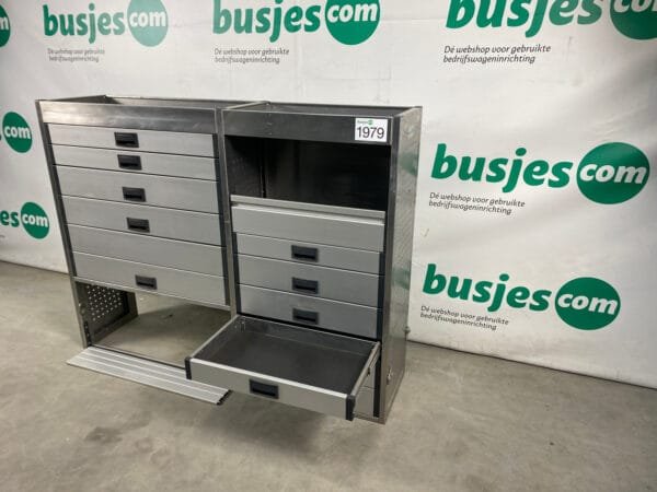 Aluca aluminium gebruikte bedrijfswagen inrichting (nr 1979) - Afbeelding 8