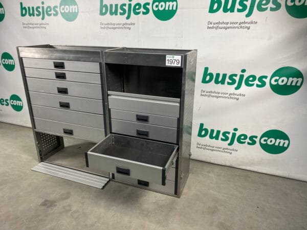 Aluca aluminium gebruikte bedrijfswagen inrichting (nr 1979) - Afbeelding 9