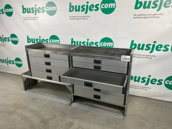 Aluca aluminium gebruikte bedrijfswagen inrichting (nr 1994) - Afbeelding 10