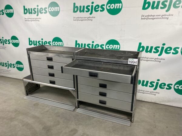 Aluca aluminium gebruikte bedrijfswagen inrichting (nr 1994) - Afbeelding 12