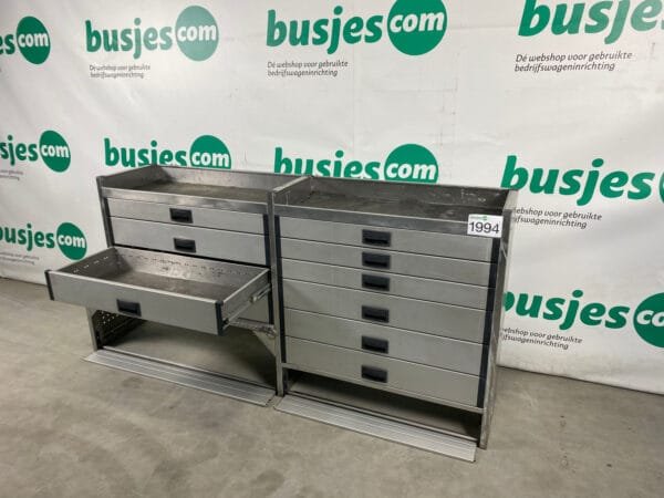 Aluca aluminium gebruikte bedrijfswagen inrichting (nr 1994) - Afbeelding 14