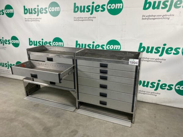 Aluca aluminium gebruikte bedrijfswagen inrichting (nr 1994) - Afbeelding 15