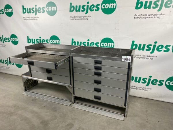 Aluca aluminium gebruikte bedrijfswagen inrichting (nr 1994) - Afbeelding 16