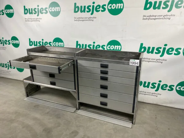 Aluca aluminium gebruikte bedrijfswagen inrichting (nr 1994) - Afbeelding 16