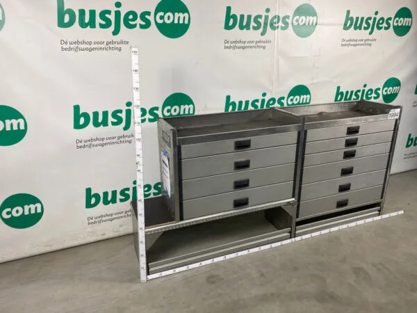 Aluca aluminium gebruikte bedrijfswagen inrichting (nr 1994) - Afbeelding 3