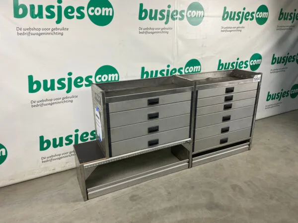 Aluca aluminium gebruikte bedrijfswagen inrichting (nr 1994) - Afbeelding 4
