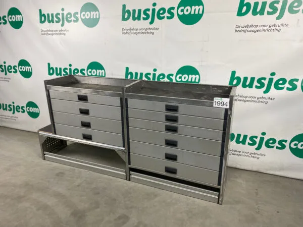 Aluca aluminium gebruikte bedrijfswagen inrichting (nr 1994) - Afbeelding 5