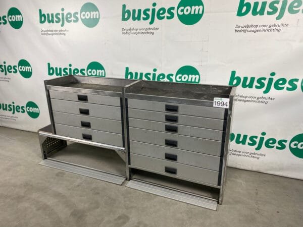 Aluca aluminium gebruikte bedrijfswagen inrichting (nr 1994) - Afbeelding 6