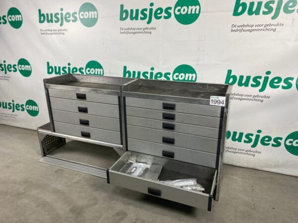 Aluca aluminium gebruikte bedrijfswagen inrichting (nr 1994) - Afbeelding 7
