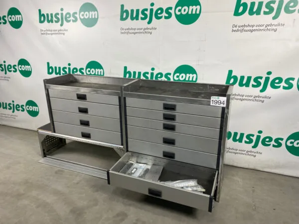 Aluca aluminium gebruikte bedrijfswagen inrichting (nr 1994) - Afbeelding 7