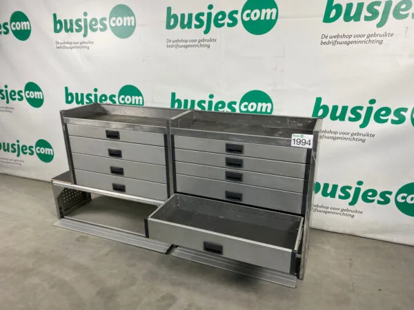 Aluca aluminium gebruikte bedrijfswagen inrichting (nr 1994) - Afbeelding 8