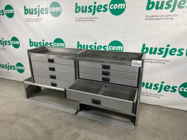 Aluca aluminium gebruikte bedrijfswagen inrichting (nr 1994) - Afbeelding 9