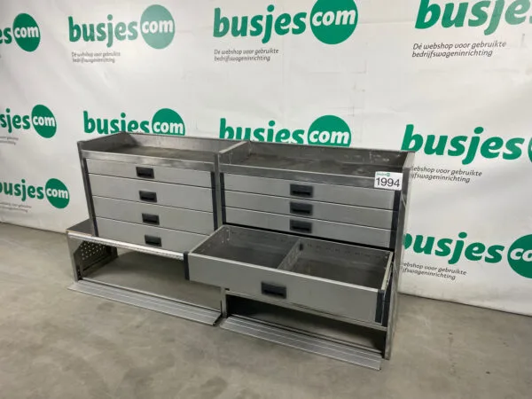 Aluca aluminium gebruikte bedrijfswagen inrichting (nr 1994) - Afbeelding 9