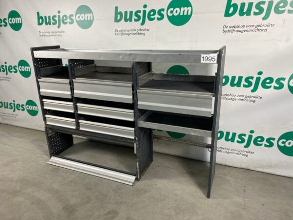 Bott Vario aluminium gebruikte bedrijfswagen inrichting (nr 1995) - Afbeelding 10