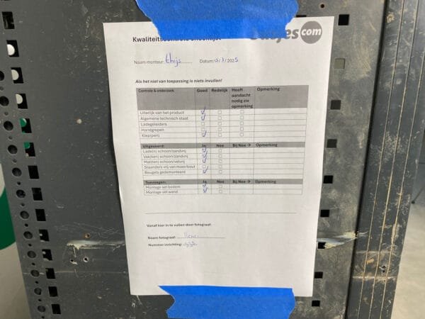 Bott Vario aluminium gebruikte bedrijfswagen inrichting (nr 1995) - Afbeelding 11