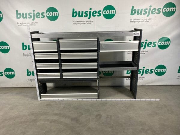 Bott Vario aluminium gebruikte bedrijfswagen inrichting (nr 1995) - Afbeelding 2