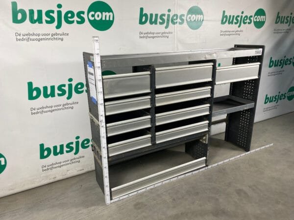 Bott Vario aluminium gebruikte bedrijfswagen inrichting (nr 1995) - Afbeelding 3