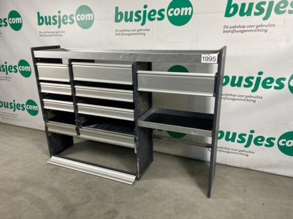 Bott Vario aluminium gebruikte bedrijfswagen inrichting (nr 1995) - Afbeelding 7