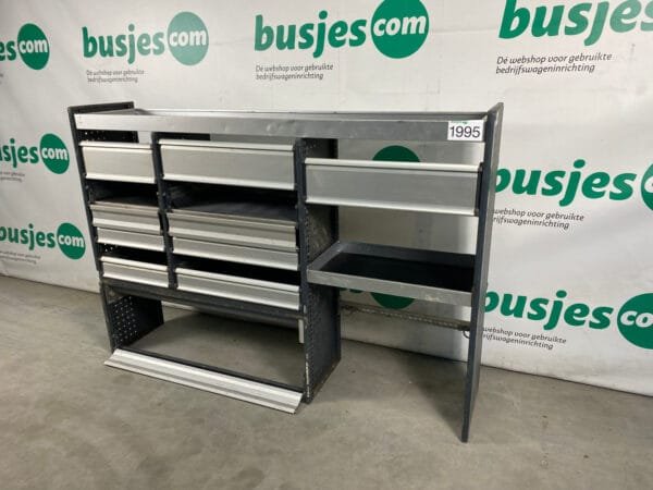 Bott Vario aluminium gebruikte bedrijfswagen inrichting (nr 1995) - Afbeelding 9