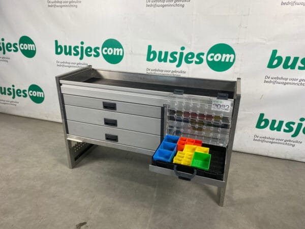 Aluca aluminium nette gebruikte bus inrichting (nr 2082) - Afbeelding 11