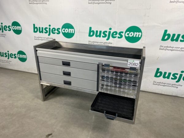 Aluca aluminium nette gebruikte bus inrichting (nr 2082) - Afbeelding 12