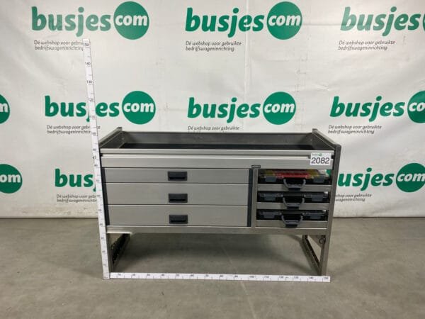 Aluca aluminium nette gebruikte bus inrichting (nr 2082) - Afbeelding 2