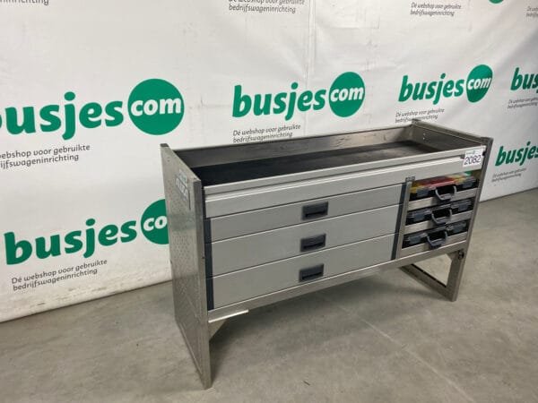 Aluca aluminium nette gebruikte bus inrichting (nr 2082) - Afbeelding 4