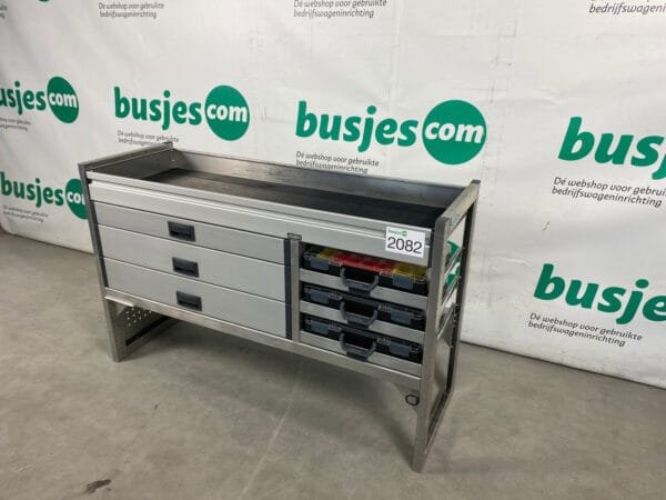 Aluca aluminium nette gebruikte bus inrichting (nr 2082) - Afbeelding 5