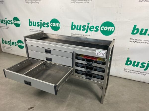 Aluca aluminium nette gebruikte bus inrichting (nr 2082) - Afbeelding 6