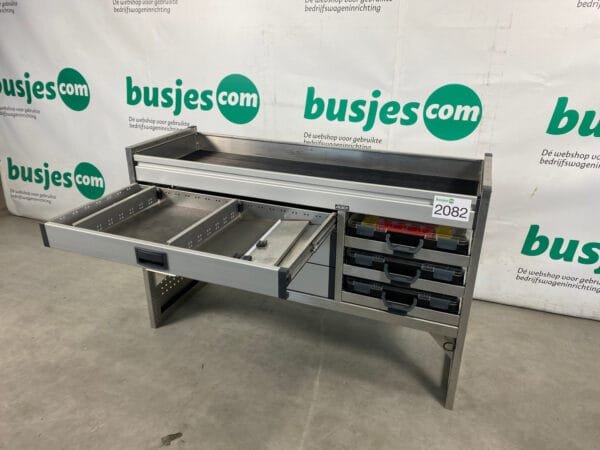 Aluca aluminium nette gebruikte bus inrichting (nr 2082) - Afbeelding 8