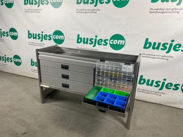 Aluca alu gebruikte bedrijfswagen inrichting (nr 2087) - Afbeelding 11