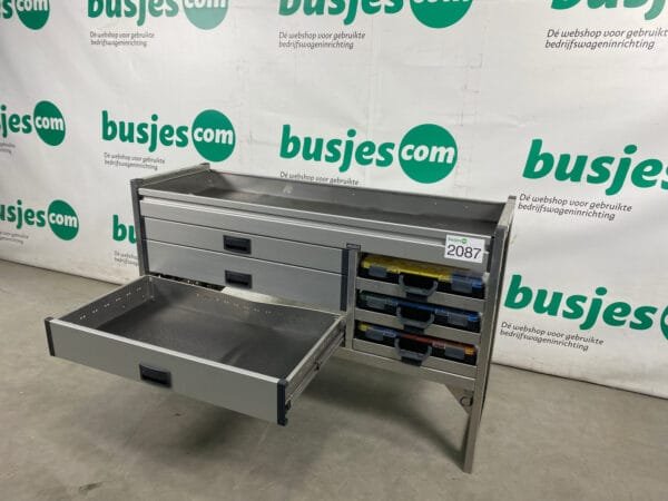 Aluca alu gebruikte bedrijfswagen inrichting (nr 2087) - Afbeelding 6