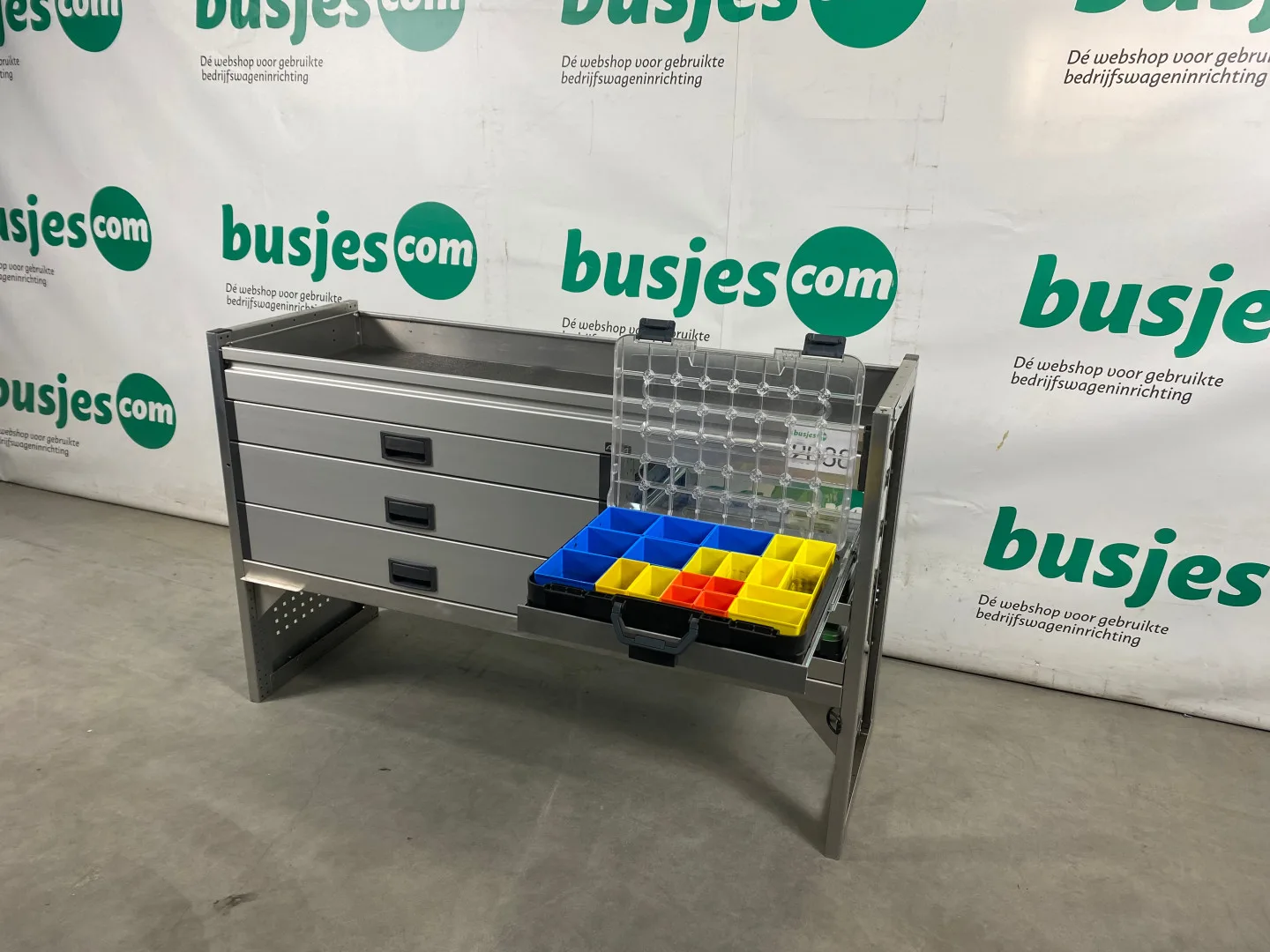 Aluca alu gebruikte bedrijfswagen inrichting (nr 2088) - Afbeelding 10