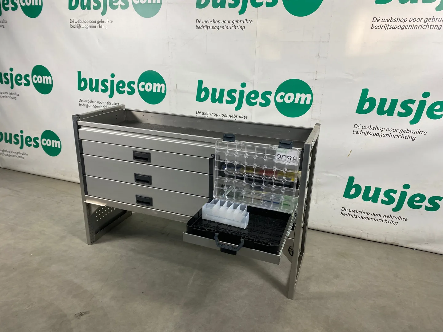 Aluca alu gebruikte bedrijfswagen inrichting (nr 2088) - Afbeelding 11