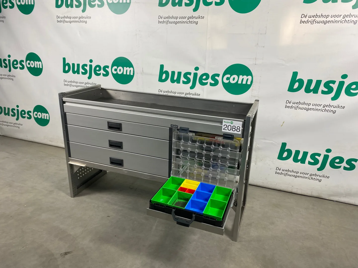 Aluca alu gebruikte bedrijfswagen inrichting (nr 2088) - Afbeelding 12