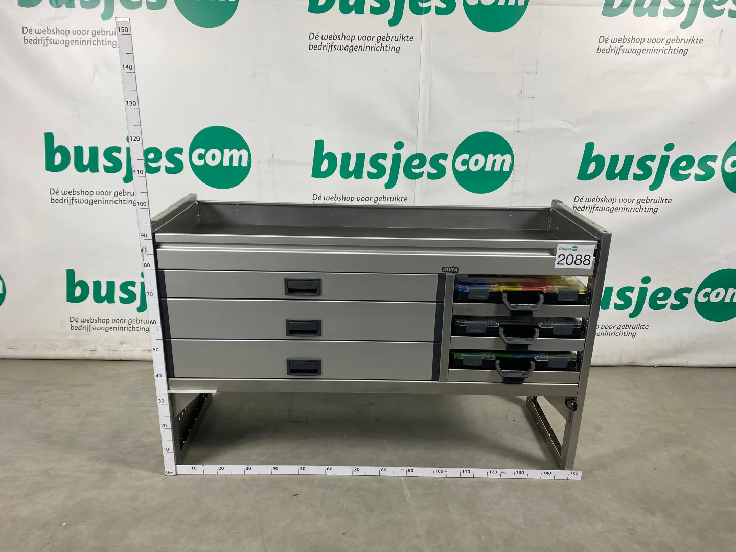 Aluca alu gebruikte bedrijfswagen inrichting (nr 2088) - Afbeelding 2