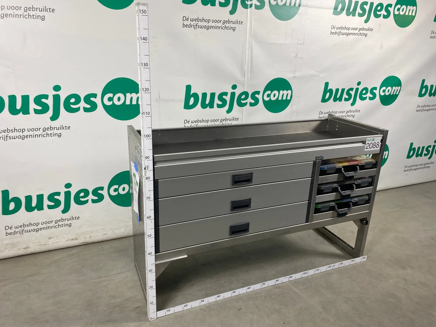 Aluca alu gebruikte bedrijfswagen inrichting (nr 2088) - Afbeelding 3