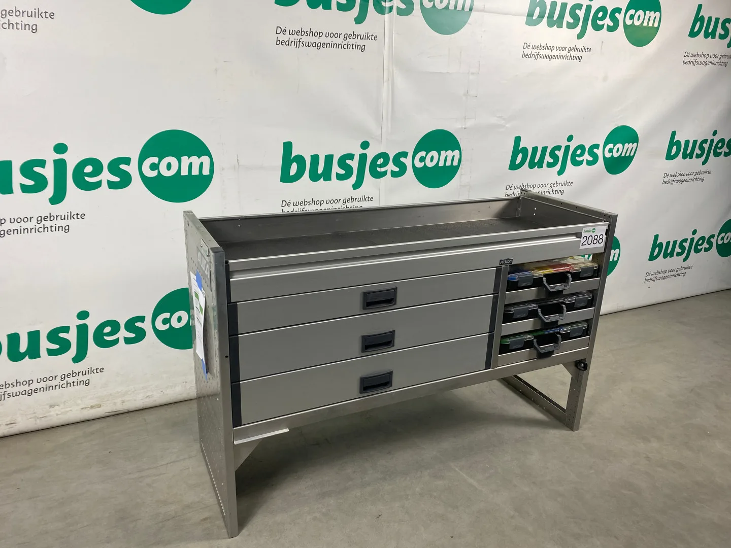 Aluca alu gebruikte bedrijfswagen inrichting (nr 2088) - Afbeelding 4