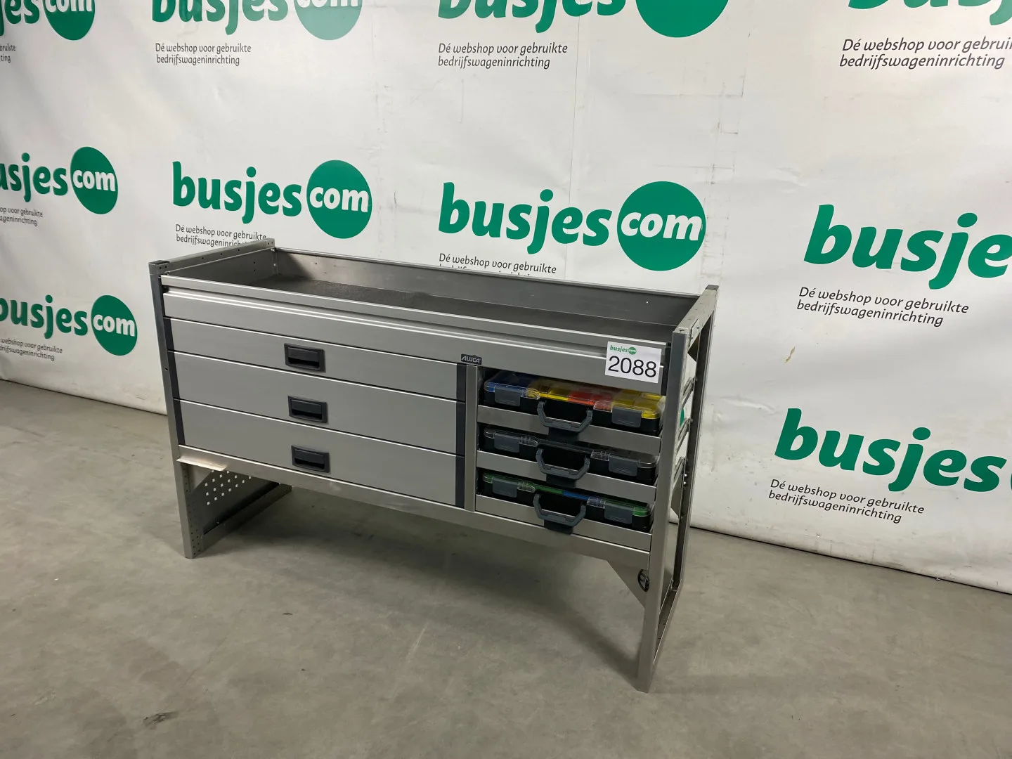 Aluca alu gebruikte bedrijfswagen inrichting (nr 2088) - Afbeelding 5